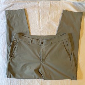 Lululemon Commission Pants - Men’s 38x32 - Light Grey (Warpstreme)